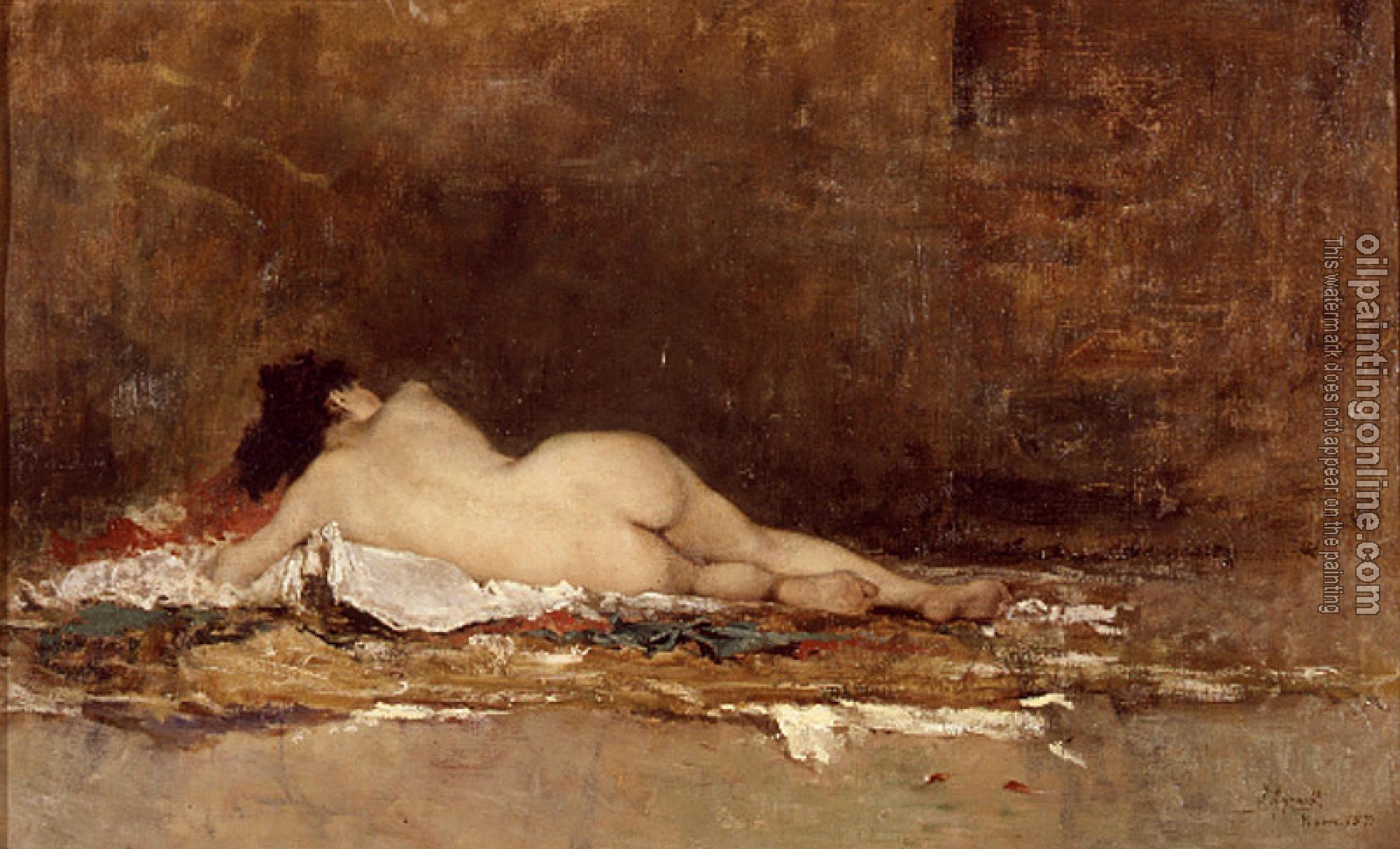 Agrasot, Juan Joaquin - Nude (Note), Desnudo (Apunte)